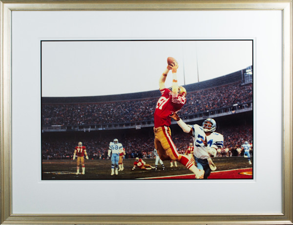 The Catch - 1/10/82 Dwight Clark From Joe Montana Candlestick Park, S.F. by Walter Iooss