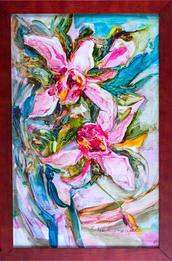 Still Life of Flowers by Ethel Lunenfeld