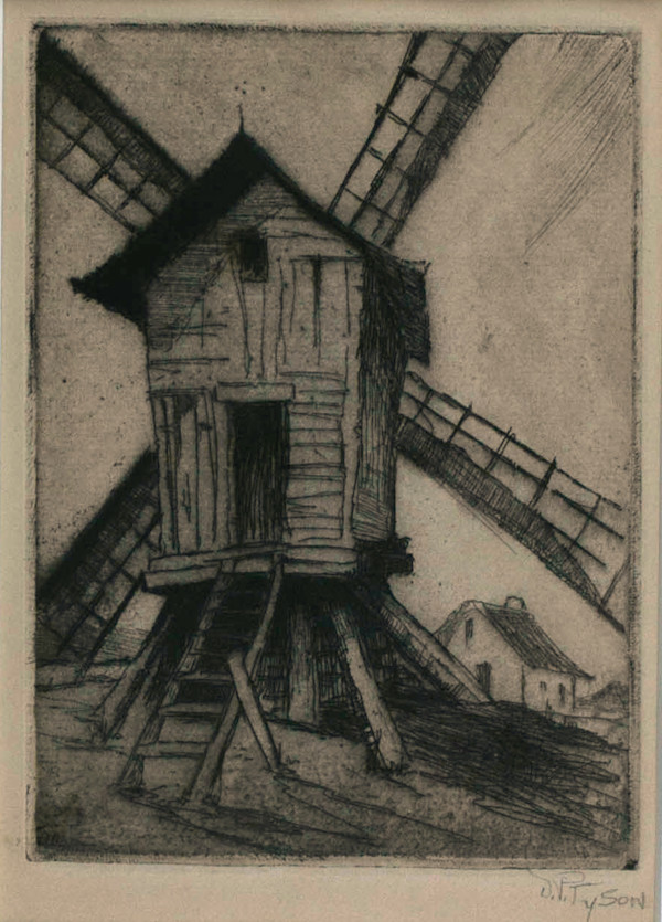 Untitled (Windmill) by Dorsey Potter Tyson