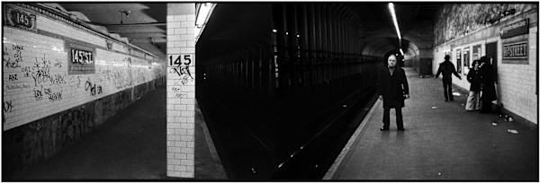 Angry Man At 145Th, New York, Ny by Alen MacWeeney