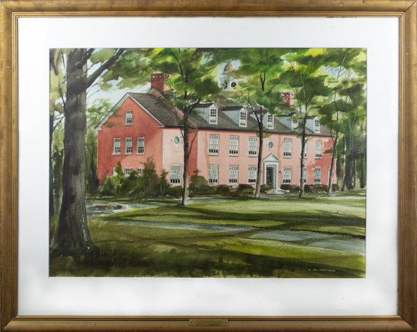 Becton Hall- Rutherford, Farleigh Dickinson University by F.R. Petrie