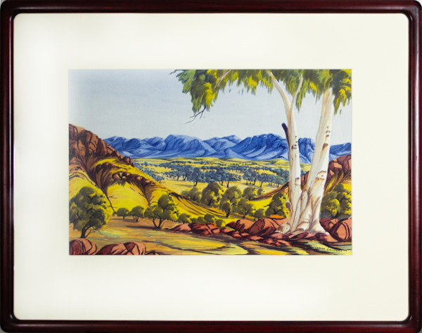 Central Australian Landscape by Benjamin Landara