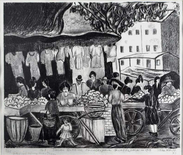 #3 Italian Quarter In Philadelphia, Philadelphia by Vera White