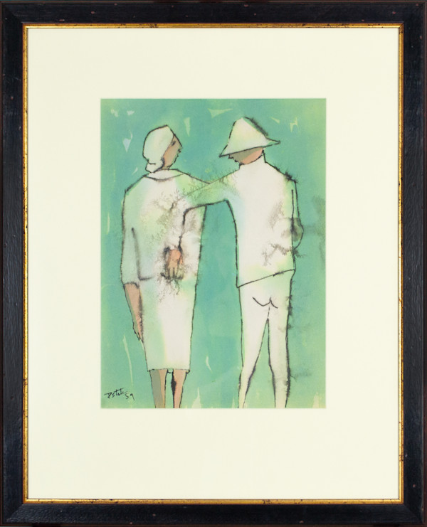 Two Figures by Douglas Staten