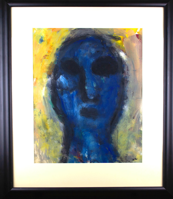Blue Woman by Eugène Brands