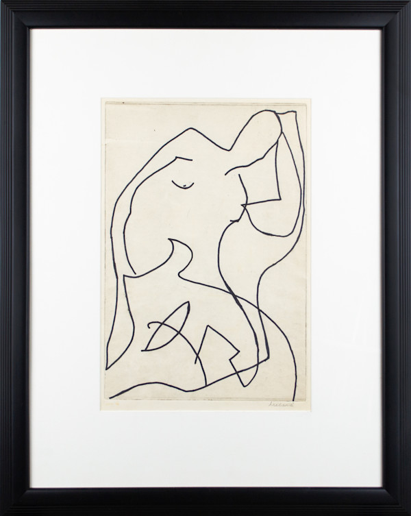 Untitled Semi-Abstract Figure I by Lucille Ireland