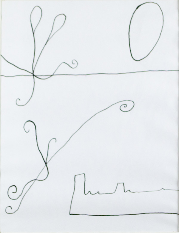 1 Of 3 Abstract Ink Drawings by William A. Baziotes