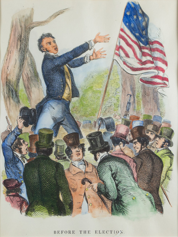 Before The Election (Version I) by William Croome