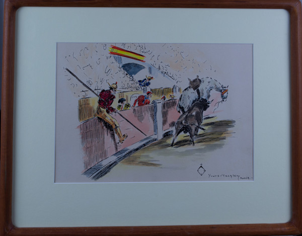 Untitled (Bullfight) by Yvars-Tecglen