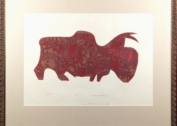 Bison by Samuel Maitin