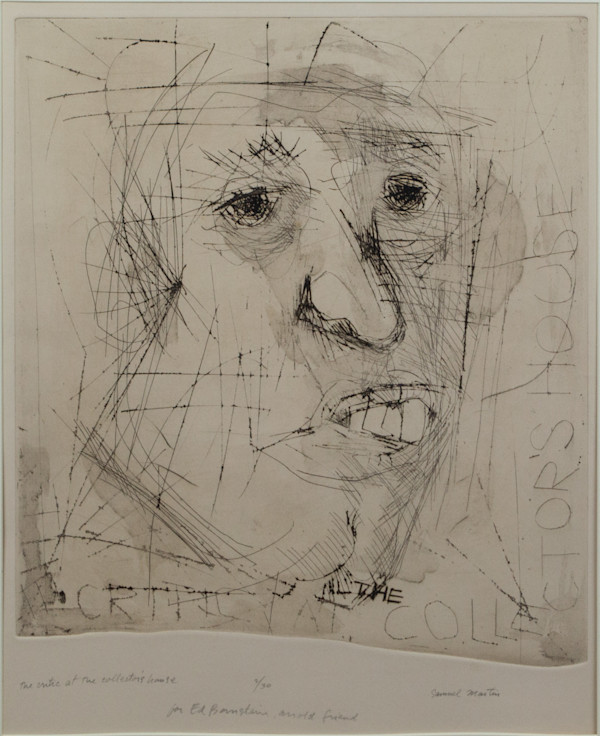 The Critic at the Collector's House by Samuel Maitin