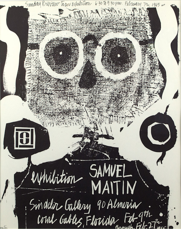 Sindelir Gallery Exhibition Poster by Samuel Maitin