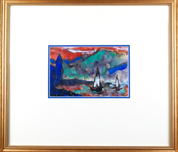 Sailboats by H. Lautan