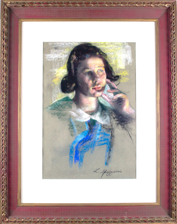 Bust Portrait of Woman by Luigi Spizzirri