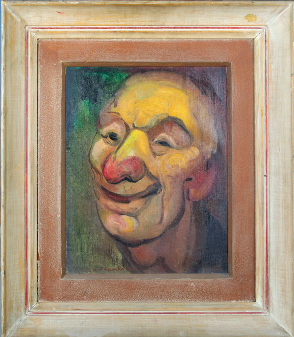 Head Of Clown by Abraham Peter Hankins