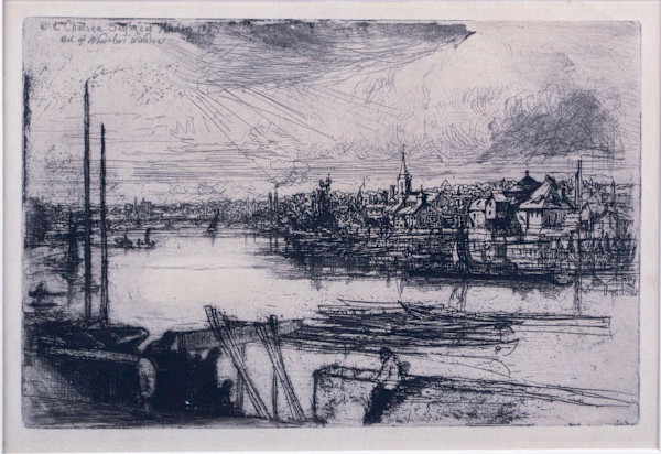 Out Of Whistler's Window by Seymour Haden