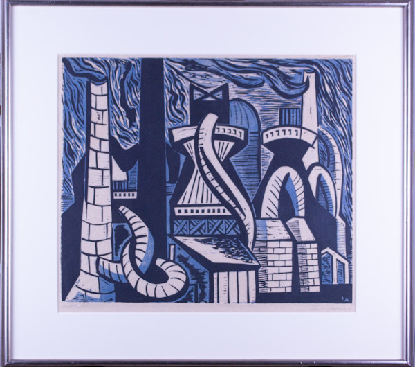 Untitled, Smokestacks by Irving Amen