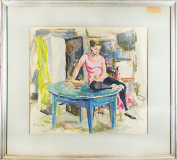 Dancer At Rest by Mili Dunn Weiss