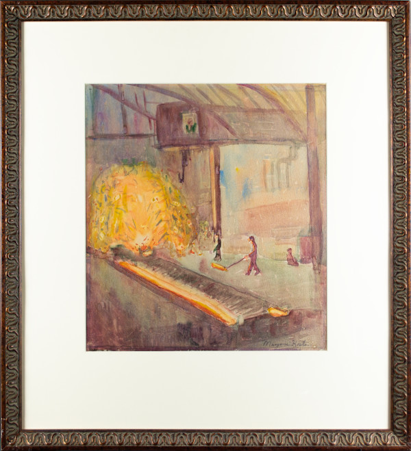 Inside A Steel Furnace by Margery Jean Koster