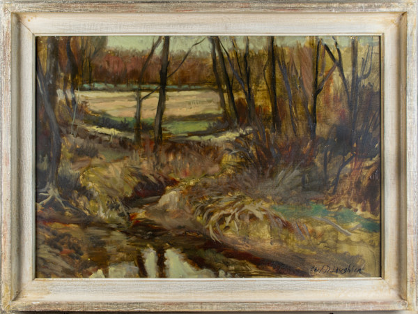 Woodland Landscape by Carl Laughlin Jr.