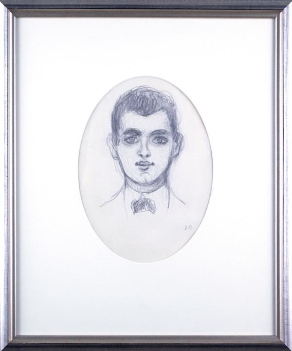 Portrait Of A Young Man by Julius Thiergen Bloch
