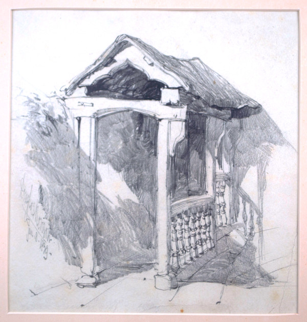 Entrance To The Room In Which Edward Was Murdered by Unknown