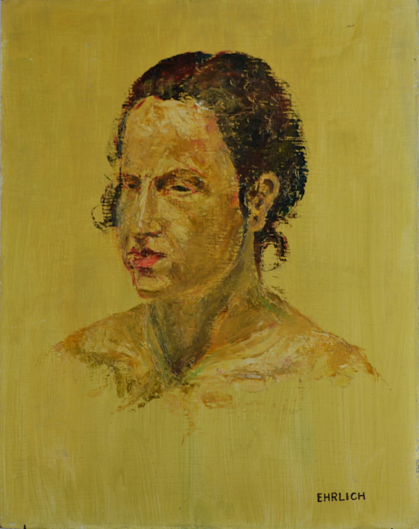 Portrait Of A Woman by I. Ehrlich