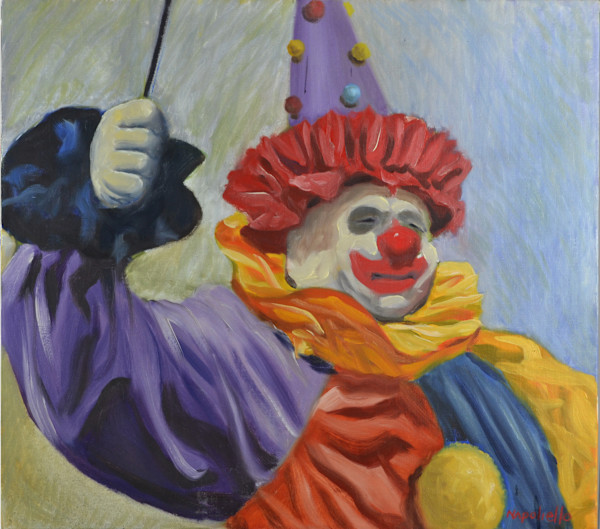 Mummer's Parade Clown by John Napoliello