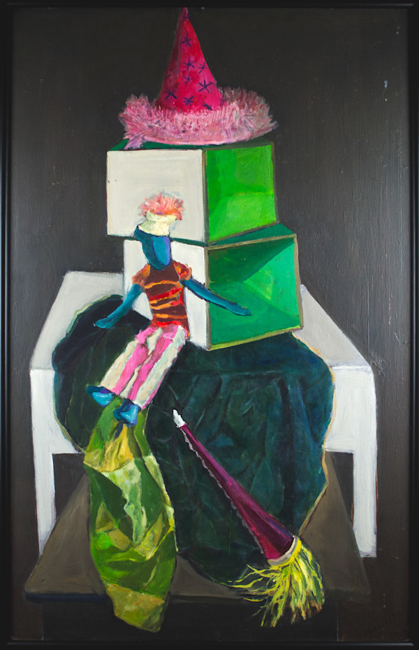 Still Life Of Items On A Table by Hugo Storelli