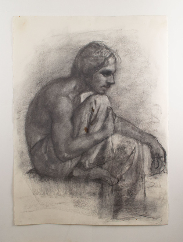 Figure In Thought by Mary E. Harju