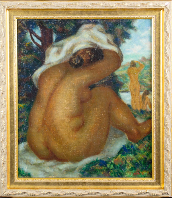 Bathers by Frank Stamato