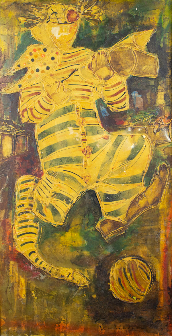 Joyful Figure by V. Poulissiere