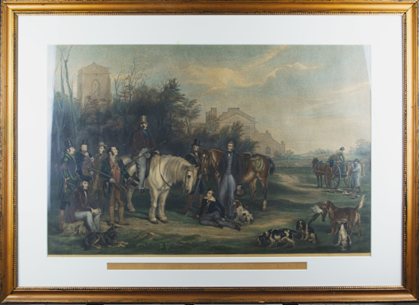 The Shooting Party- Ranton Abbey by Francis Grant