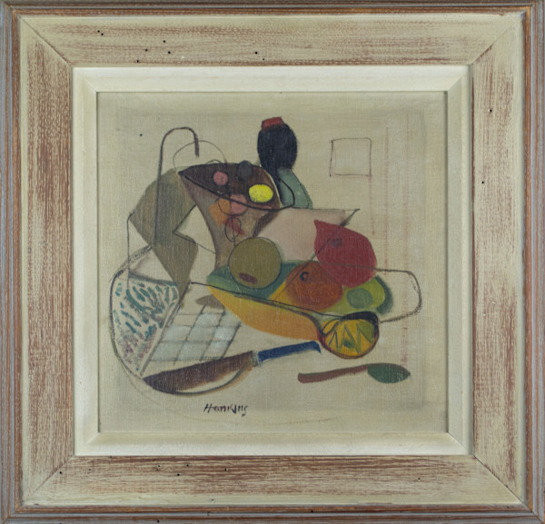 Cubistic Still Life by Abraham Peter Hankins