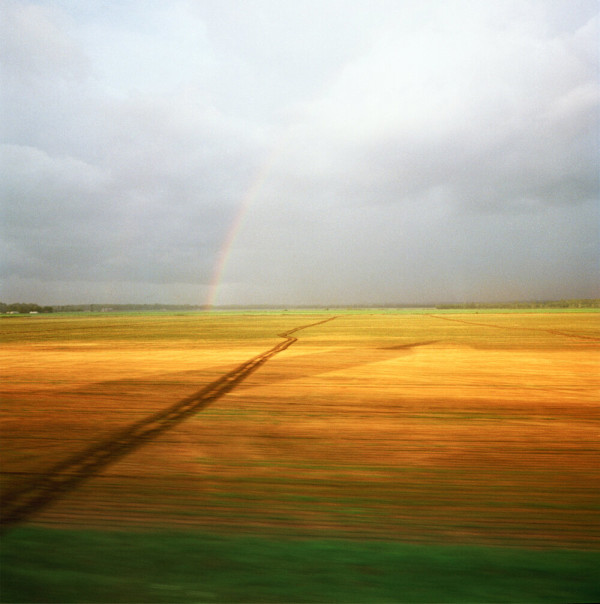 From An Amtrak Train, Indiana by Alen MacWeeney