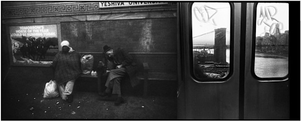 Homelesss, New York, Ny by Alen MacWeeney