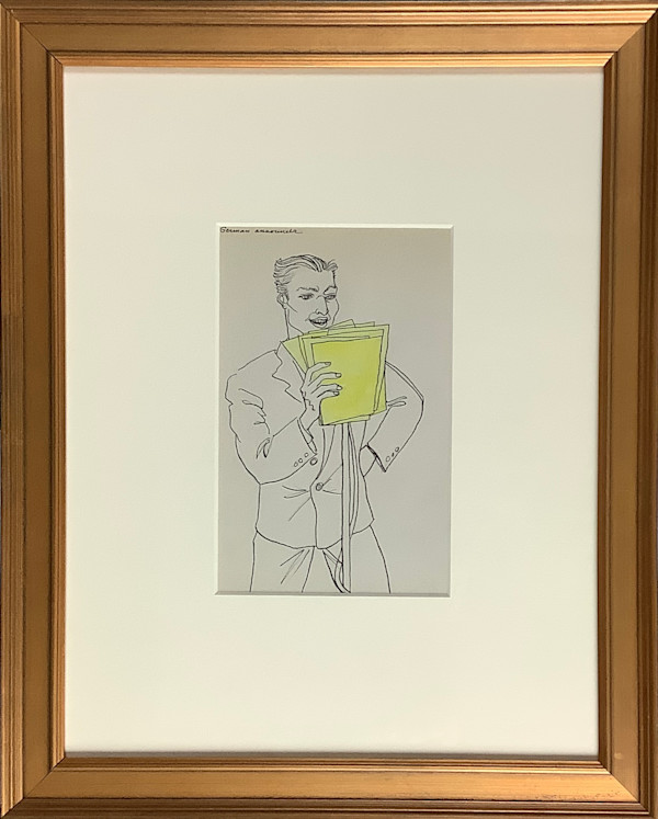German Announcer by Emlen Etting, Image 2.