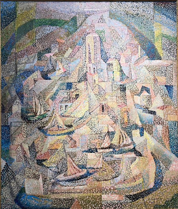 Sailboats and Buildings by William W. Corasick, Image 2.