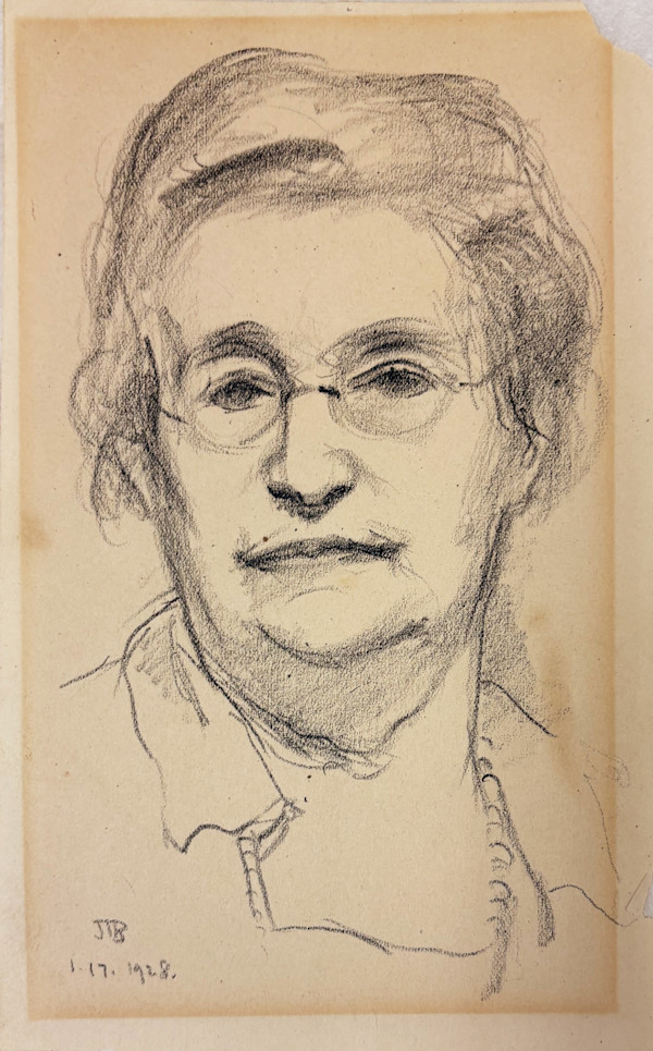 Untitled (Portrait) by Julius Thiergen Bloch