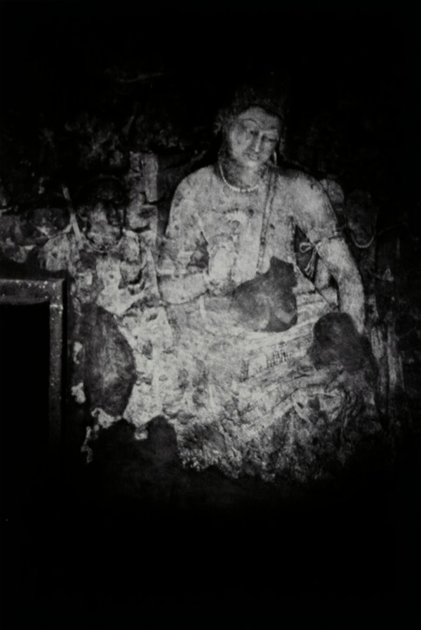 The Weight of a Pigeon (Ajanta, India) by Caleb Cain Marcus