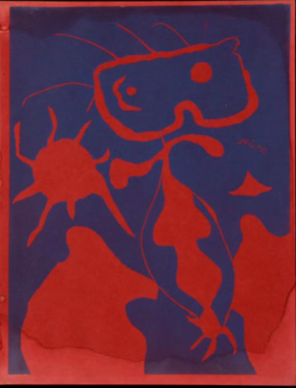 Untitled for XXe Siecle by Joan Miro, Image 1.