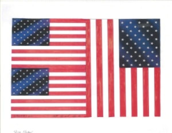 Three Flags by John Castagno