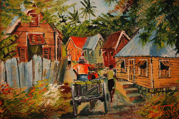 Chapman Lane, Barbados, Wi by Fielding Babb