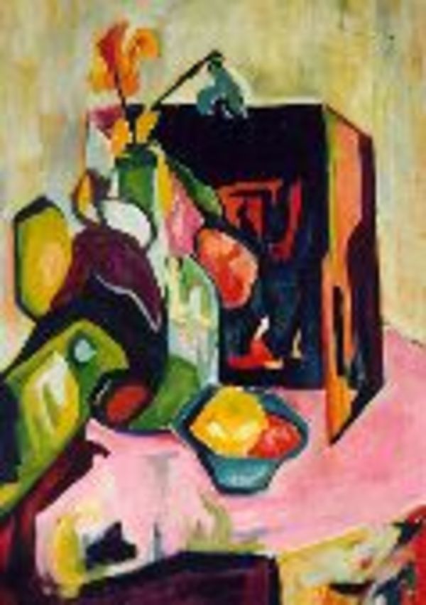 Abstract Still Life by Raymond Saunders