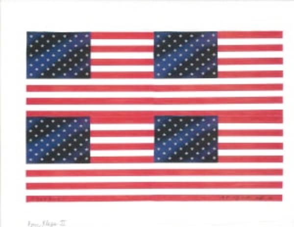 Four Flags II by John Castagno