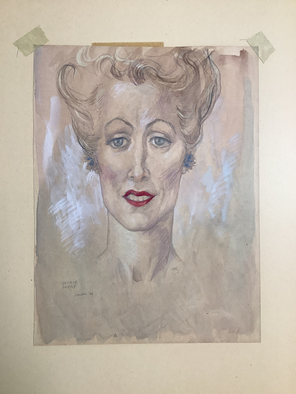 Laurie Sharp by Emlen Etting