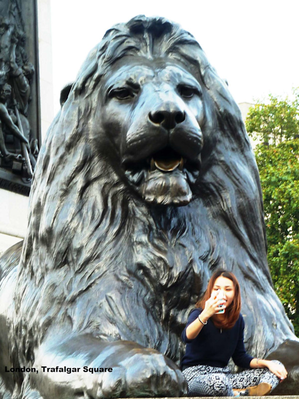 Trafalgar Square, London by Cardinal Prospero Grech
