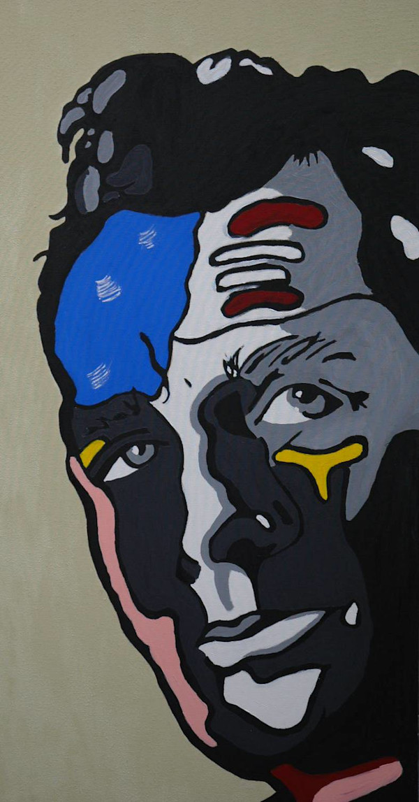 Portrait Of Jack Kerowak by Richard Tenaglio