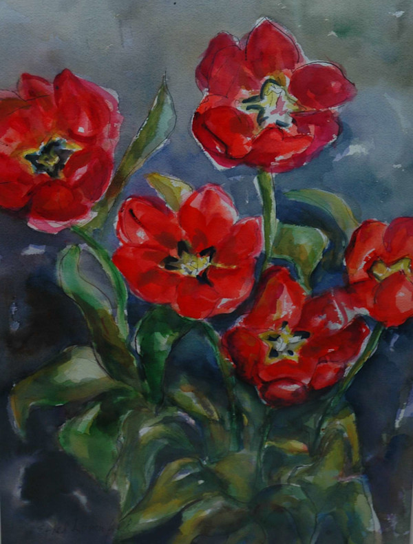Floral Still Life by Ethel Lunenfeld