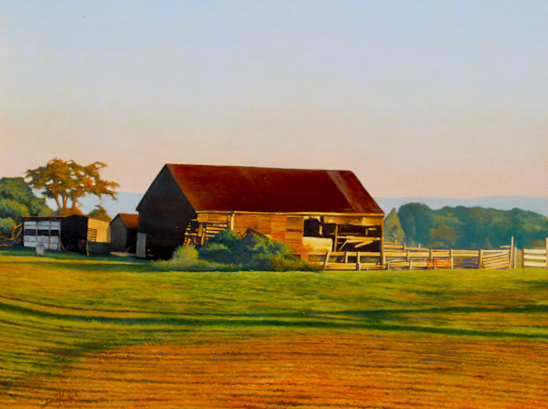 The Red Barn by David Kooharian